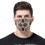 "Vera" 3D Mouth Mask with Drawstring