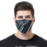"Darkness" 3D Mouth Mask with Drawstring (Non-Medical)