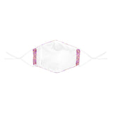 "Sprite" Purple 3D Mouth Mask with Drawstring