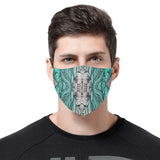 "Vibrance" 3D Mouth Mask with Drawstring