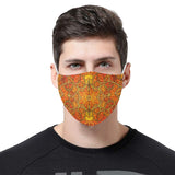 "Sunset Lights" 3D Mouth Mask with Drawstring