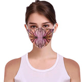 "Wish" 3D Mouth Mask with Drawstring