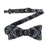 "Black Ice" Custom Bow Tie