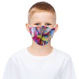 "Jt" 3D Mouth Mask with Drawstring