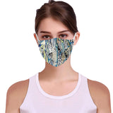 "Urban" 3D Mouth Mask with Drawstring