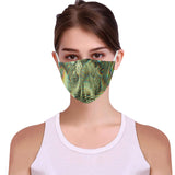 "Space" 3D Mouth Mask with Drawstring